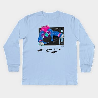 My Pet Monster Kids Long Sleeve T-Shirt